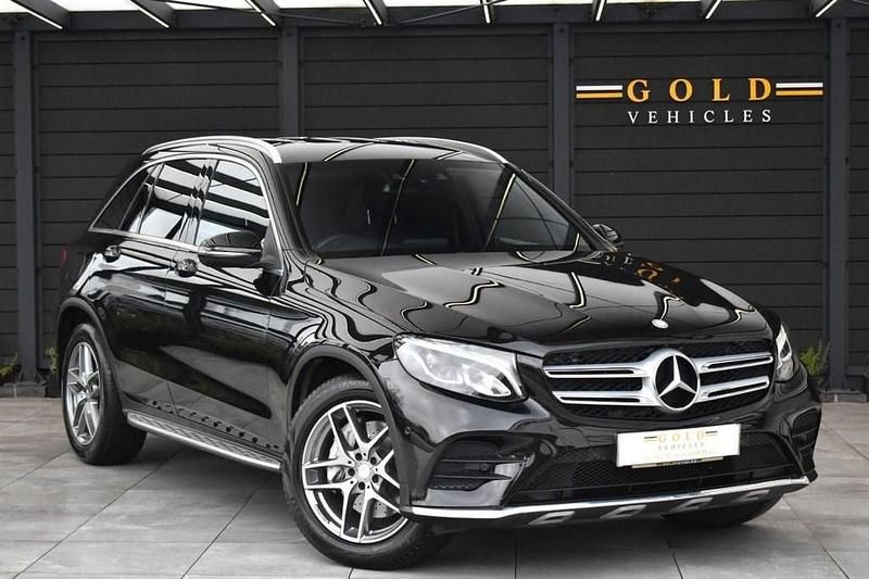 Used Mercedes GLC220 AMG line 170 HP (125 kW) 2016 Black Estate