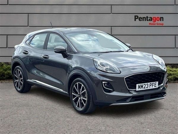 Grey Used 2023 Ford Puma Titanium SUV | £15,995 (Good price) - Image 1/4