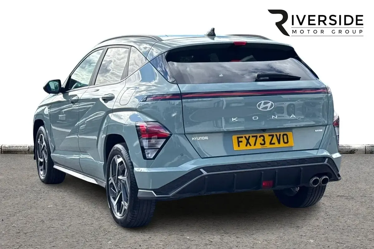 Used Hyundai Kona N Line 141 HP (103 kW) 2023 Green SUV