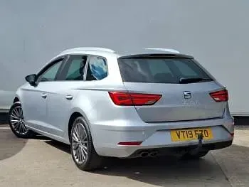 Used Seat Leon XCELLENCE Lux 190 HP (139 kW) 2019 Silver Estate