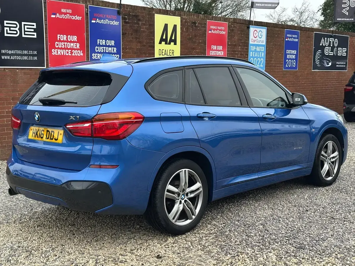 Used BMW X1 M Sport 150 HP (110 kW) 2016 Blue SUV