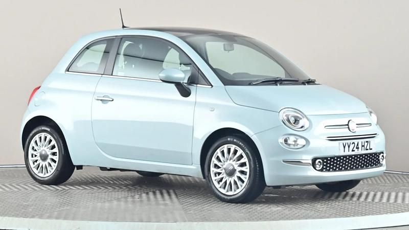 Green Used 2024 Fiat 500 Hatchback | £10,977 (Fair price) - Image 1/3