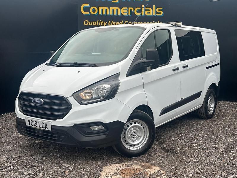 Used Ford Transit Custom 105 HP (77 kW) 2019 White Van