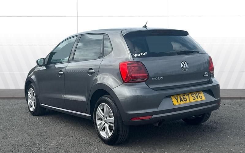 Usado VW Polo Edition 90 HP (66 kW) 2017 Cinzento Citadino