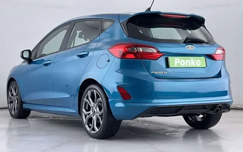 Used Ford Fiesta ST-Line 125 HP (91 kW) 2019 Blue Hatchback