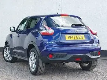 Used Nissan Juke N-Connecta 117 HP (86 kW) 2017 Blue SUV