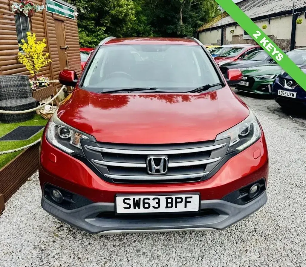 Used Honda CR-V SR 120 HP (88 kW) 2013 Red SUV