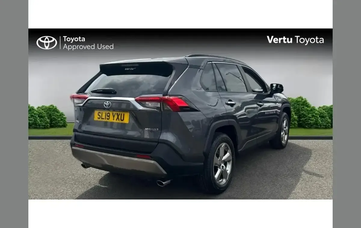 Used Toyota RAV4 Hybrid 214 HP (157 kW) 2019 Grey SUV