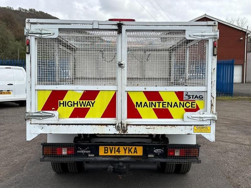 Used Ford Transit 125 HP (91 kW) 2014 White Cabriolet