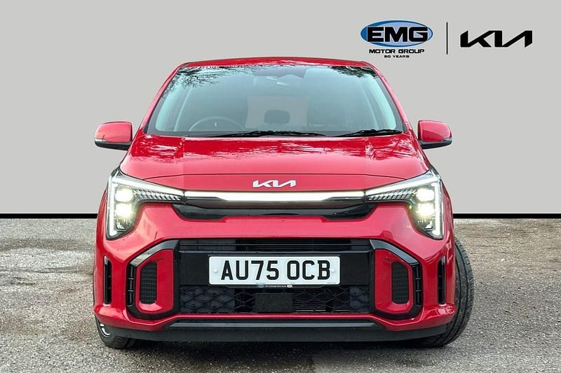 New Kia Picanto GT-Line S 67 HP (49 kW) 2025 Red Hatchback