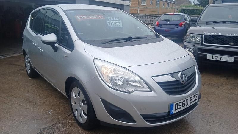 Used Vauxhall Meriva 2010 Silver MPV