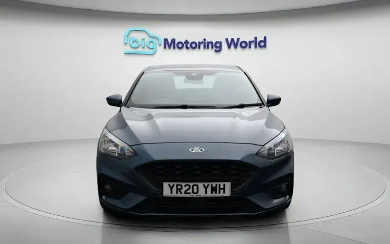 Used Ford Focus ST-Line 125 HP (91 kW) 2020 Blue Hatchback