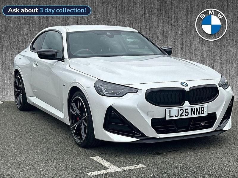White Used 2025 BMW M240 M Sport Coupe | £43,549 (Good price) - Image 1/3