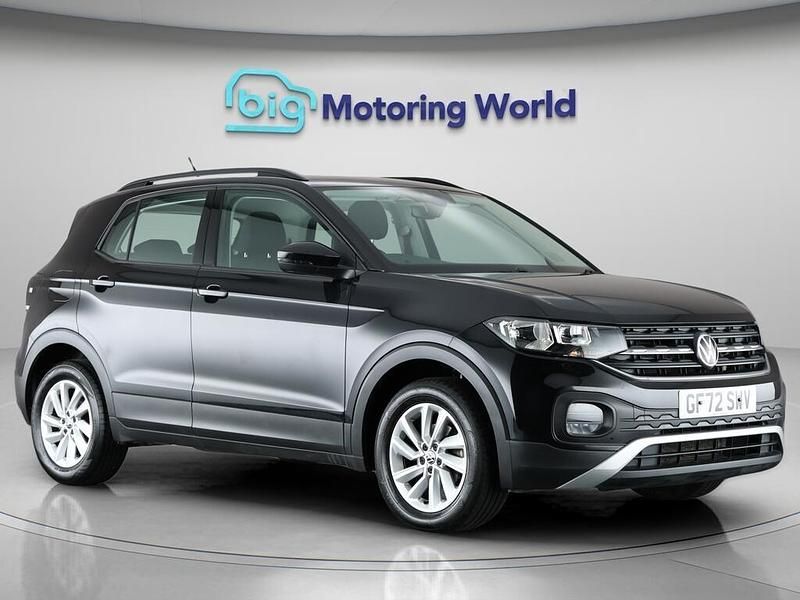 Black Used 2022 VW T-Cross Edition SUV | £14,200 (Fair price) - Image 1/4
