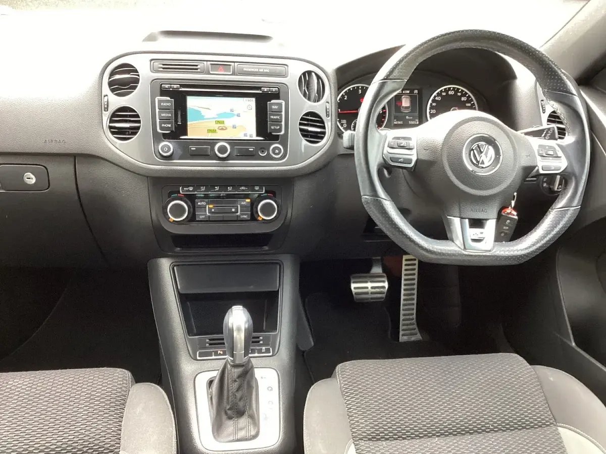 Used VW Tiguan R-line 177 HP (130 kW) 2014 White SUV