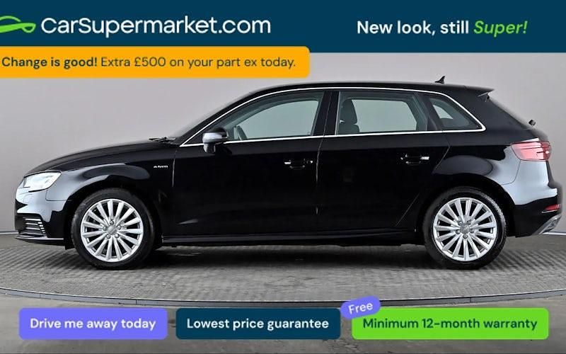 Used Audi A3 e-tron Premium 150 HP (110 kW) 2017 Black Hatchback