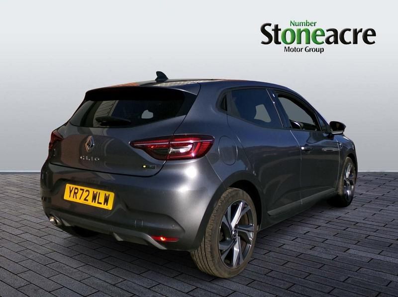 Used Renault Clio V RS Line 90 HP (66 kW) 2022 Grey Hatchback