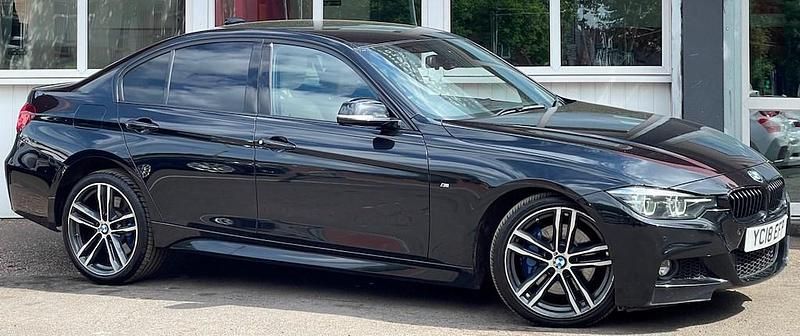 Used BMW 320 M Sport 2018 Black Sedan