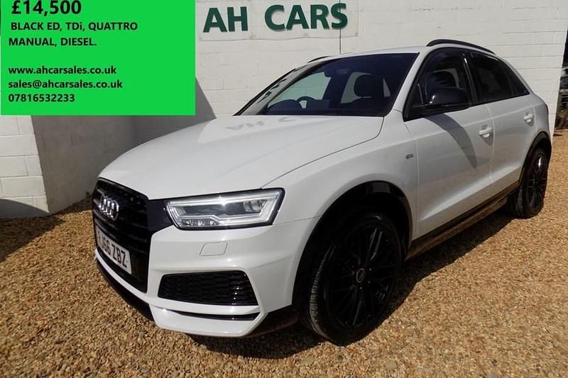 White Used 2017 Audi Q3 Black Edition SUV | £14,500 (Fair price) - Image 1/1
