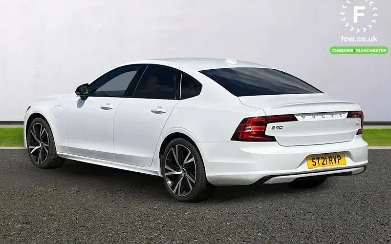 Usado Volvo S90 R-Design 390 CV (286 kW) 2021 Blanco Berlina
