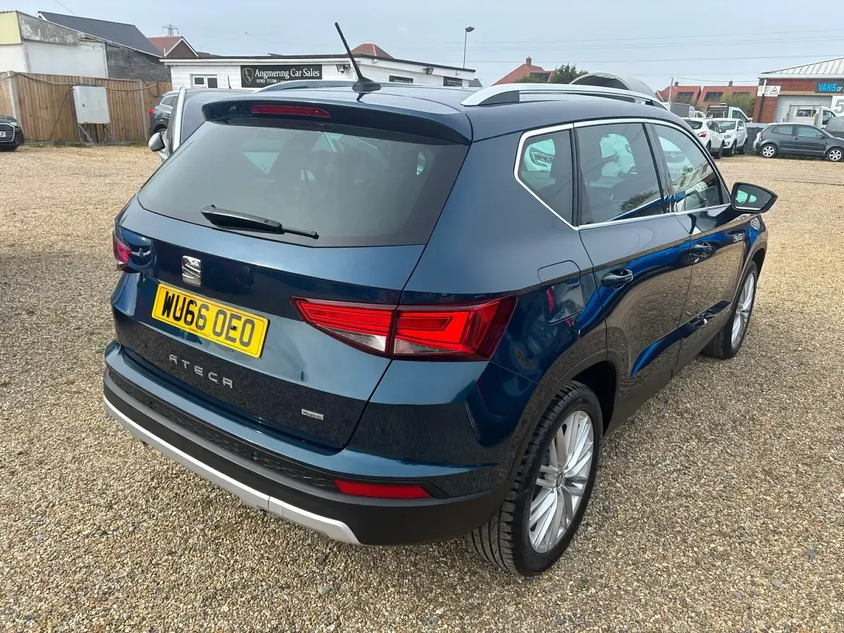 Used Seat Ateca 4Drive 150 HP (110 kW) 2016 Blue SUV