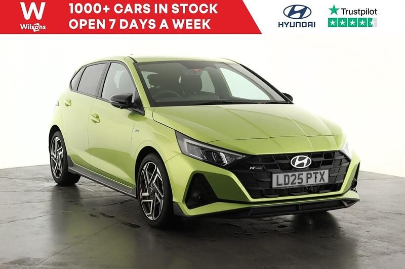 Used Hyundai i20 N Line 90 HP (66 kW) 2025 Green Hatchback