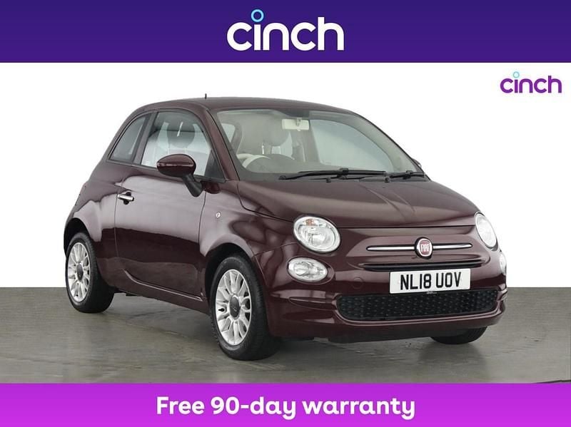 Red Used 2018 Fiat 500 Pop Star Hatchback | £6,849 (Fair price) - Image 1/3