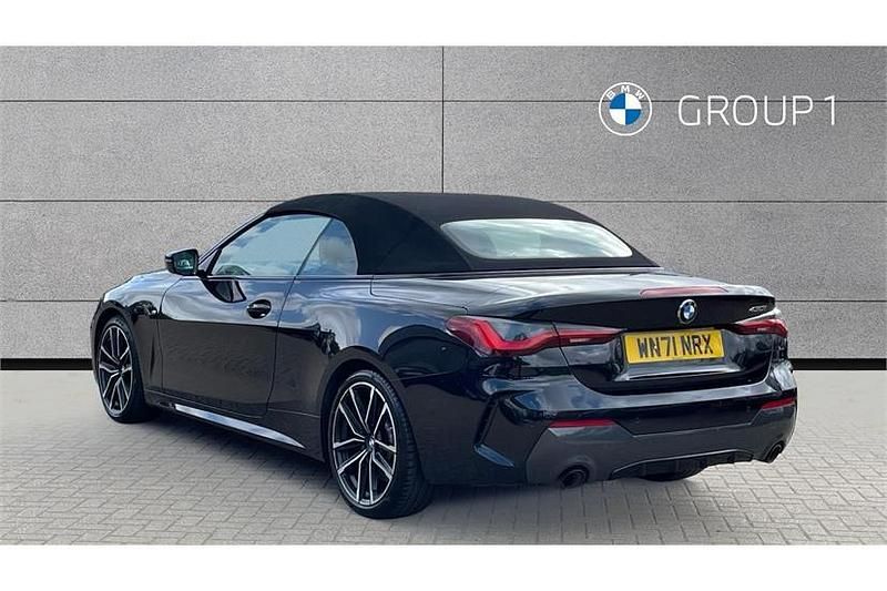 Used BMW 430 Cabriolet M Sport 245 HP (180 kW) 2021 Black sapphire Cabriolet