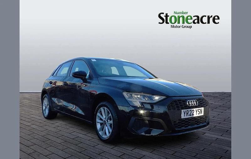 Black Used 2022 Audi A3 Hatchback | £17,199 (Good price) - Image 1/4