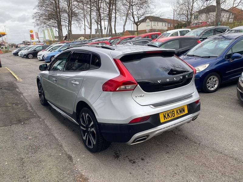 Used Volvo V40 Pro 2018 Silver Hatchback