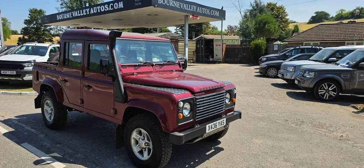 Used Land Rover Defender 2000 Red Pickup