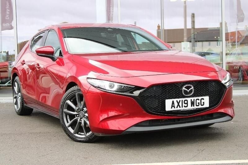 Red Used 2019 Mazda 3 Inclusive Hatchback | £11,906 (Fair price) - Image 1/3