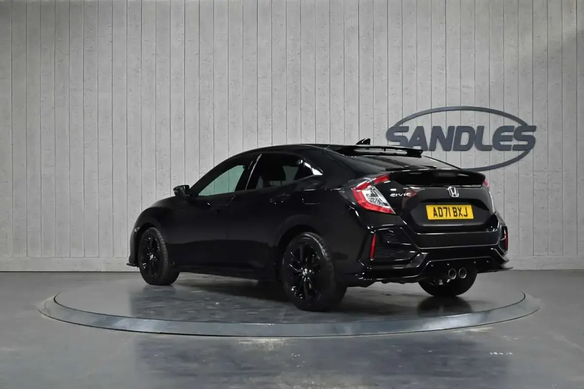 Used Honda Civic Sport 182 HP (133 kW) 2021 Black Hatchback