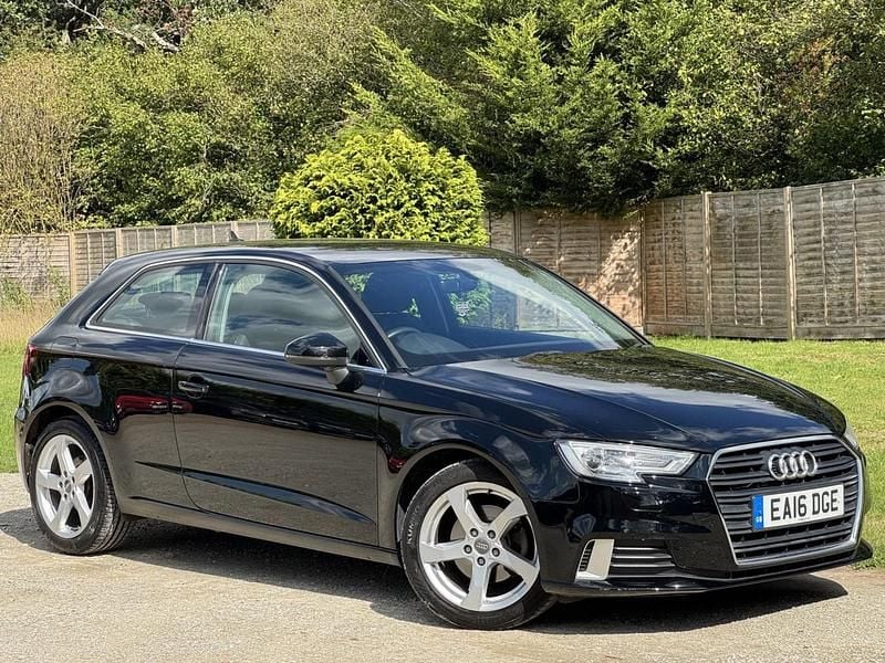 Black Used 2016 Audi A3 Sport Hatchback | £9,790 (Good price) - Image 1/4