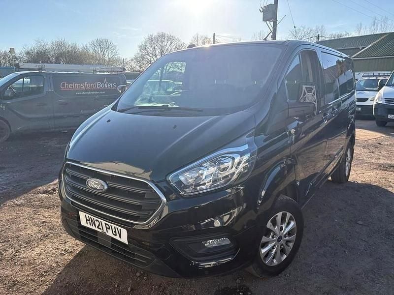 Used Ford Transit Custom Limited 130 HP (95 kW) 2021 Black Van