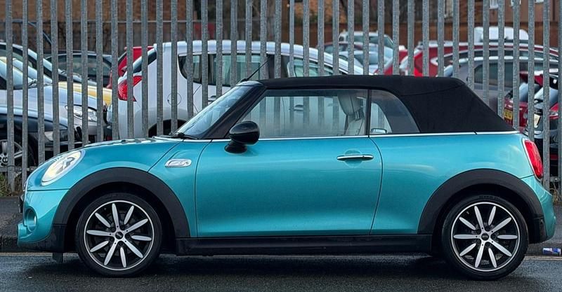 Used Mini Cooper S Cabriolet 2017 Turquoise Cabriolet