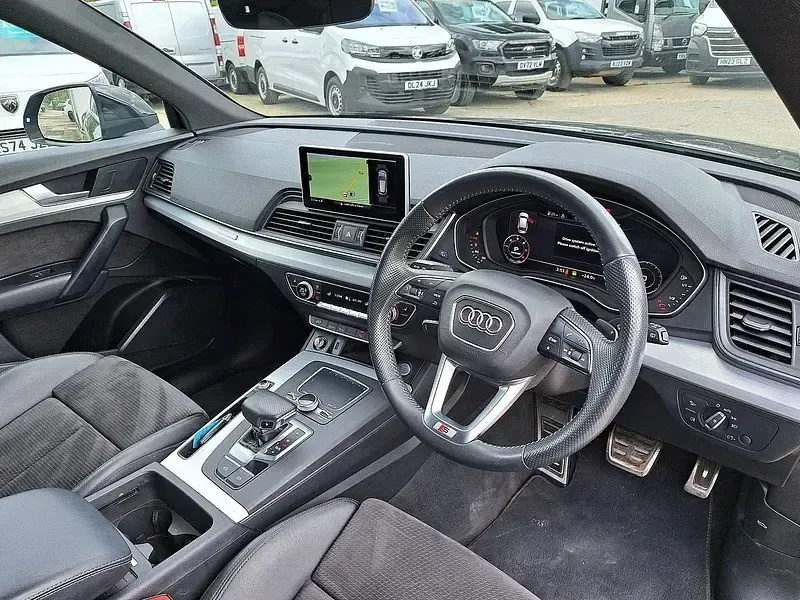 Begagnad Audi Q5 S-Line 190 HK (139 kW) 2020 Svart SUV
