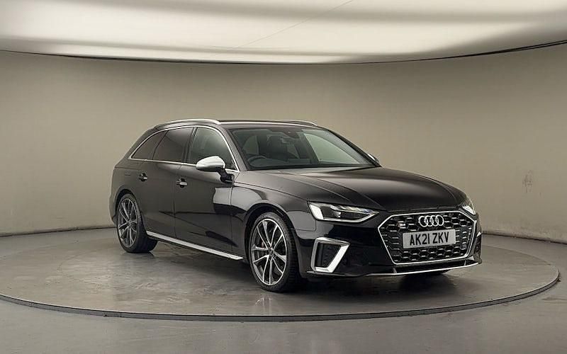 Used Audi S4 Comfort 341 HP (250 kW) 2021 Myth black metallic/myth black metallic Estate