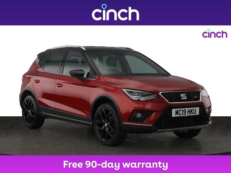 Red Used 2019 Seat Arona FR Sport SUV | £12,099 (Fair price) - Image 1/3