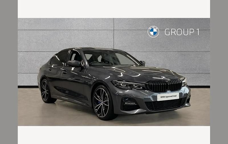 Grey Used 2022 BMW 320e M Sport Sedan | £27,995 (Fair price) - Image 1/4