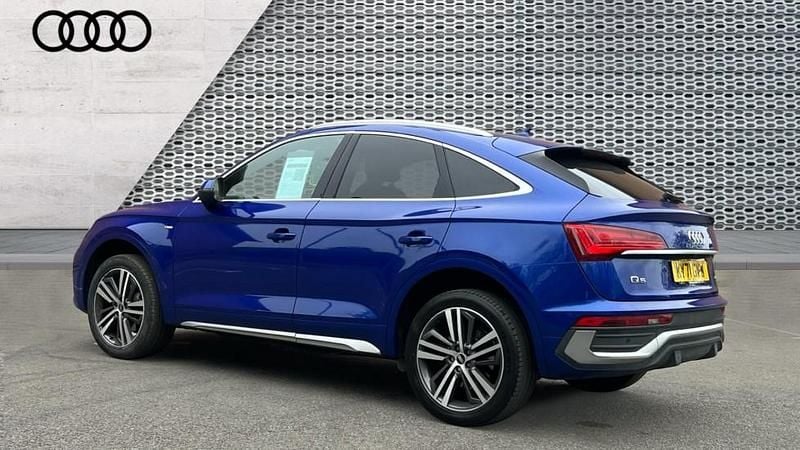 Used Audi Q5 S-Line 265 HP (194 kW) 2021 Blue SUV
