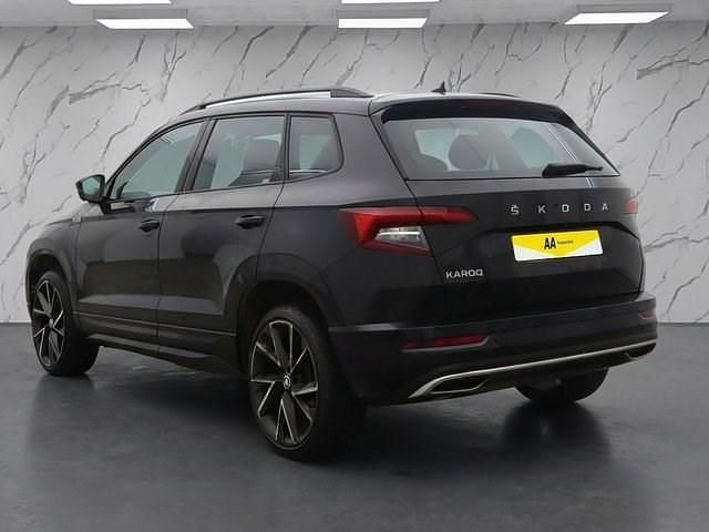 Used Skoda Karoq SportLine 150 HP (110 kW) 2019 Black SUV