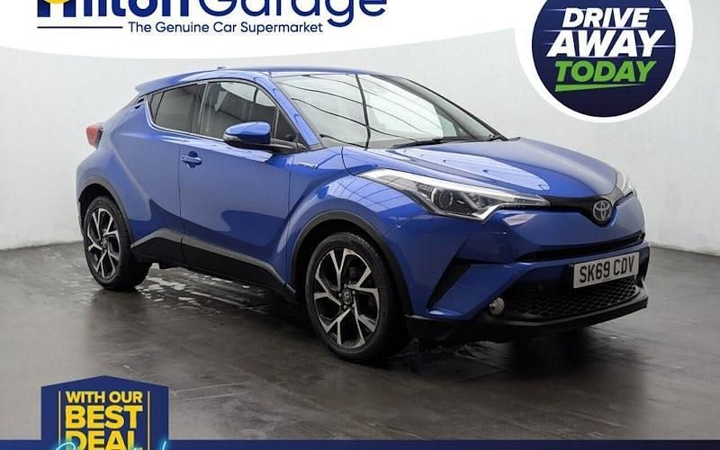 Used Toyota C-HR Design 122 HP (89 kW) 2019 Blue SUV