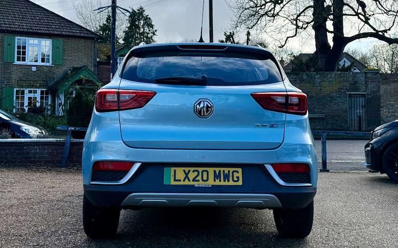 Used MG ZS Exclusive 105 kW (143 HP) 2020 Blue Hatchback