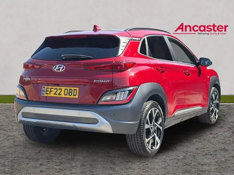 Used Hyundai Kona Premium 120 HP (88 kW) 2022 Red SUV