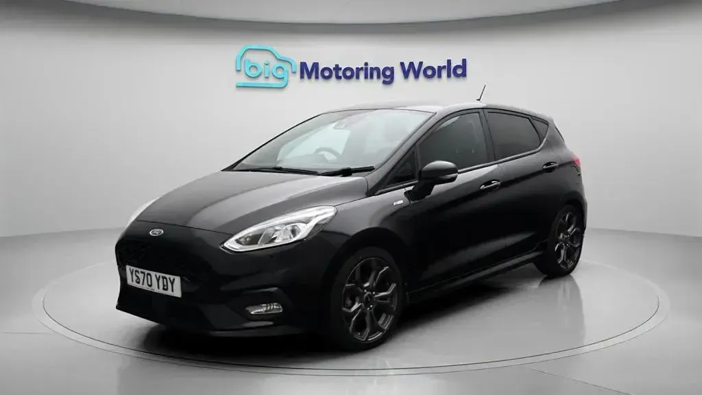 Used Ford Fiesta ST-Line 125 HP (91 kW) 2020 Black Hatchback