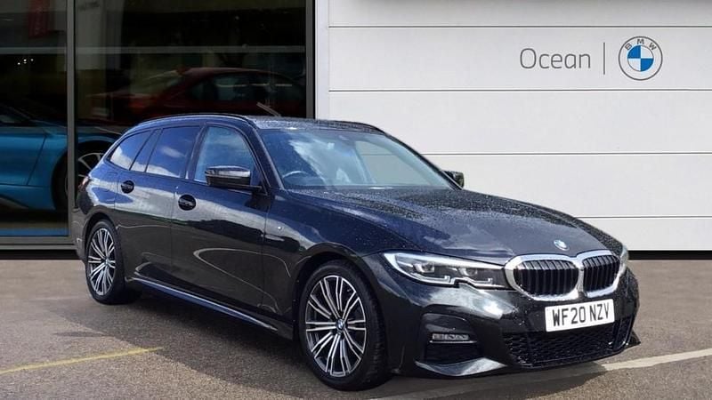 Black Used 2020 BMW 320 M Sport Estate | £24,450 (A bit pricey) - Image 1/4