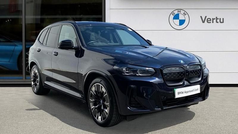 Black Used 2022 BMW iX3 M Sport SUV | £31,795 (Fair price) - Image 1/4