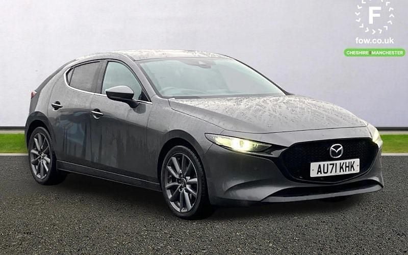 Grey Used 2021 Mazda 3 Inclusive Hatchback | £15,399 (Fair price) - Image 1/3