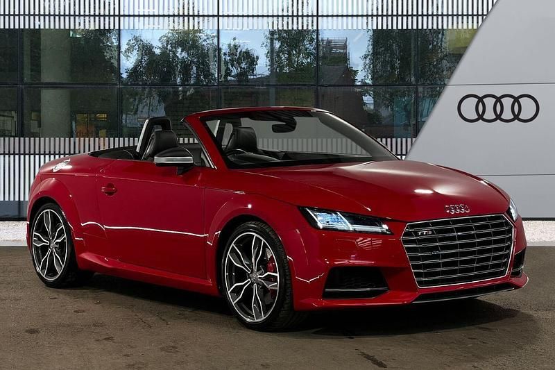 Red Used 2017 Audi TT Roadster Black Edition Cabriolet | £26,699 (A bit pricey) - Image 1/4